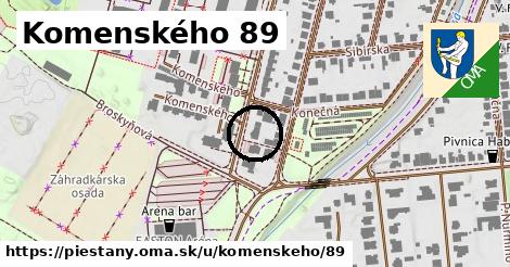 Komenského 89, Piešťany