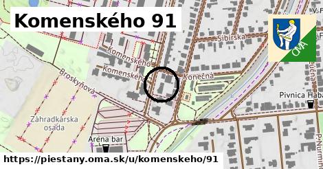 Komenského 91, Piešťany