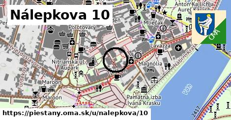 Nálepkova 10, Piešťany