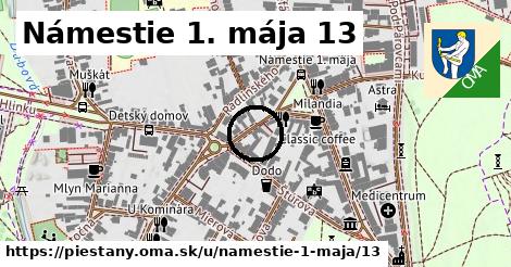 Námestie 1. mája 13, Piešťany