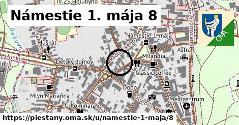 Námestie 1. mája 8, Piešťany