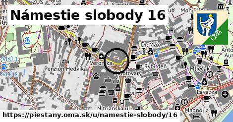 Námestie slobody 16, Piešťany