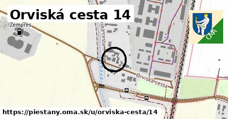 Orviská cesta 14, Piešťany