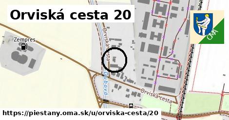 Orviská cesta 20, Piešťany