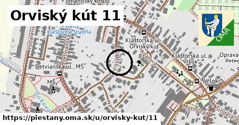 Orviský kút 11, Piešťany