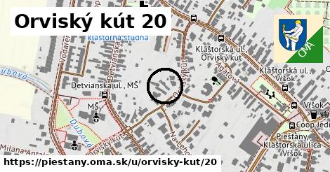 Orviský kút 20, Piešťany