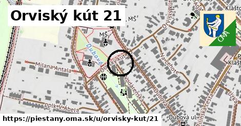 Orviský kút 21, Piešťany