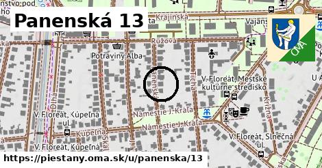 Panenská 13, Piešťany