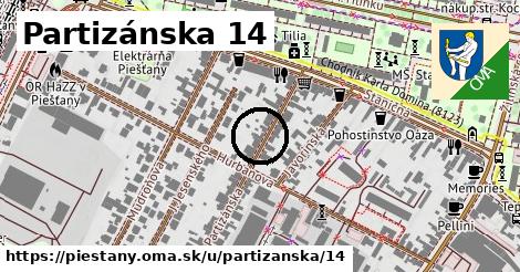 Partizánska 14, Piešťany