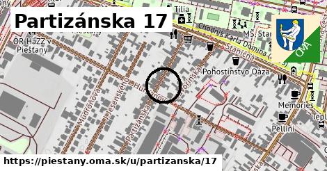 Partizánska 17, Piešťany