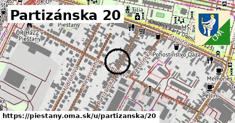 Partizánska 20, Piešťany