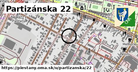 Partizánska 22, Piešťany