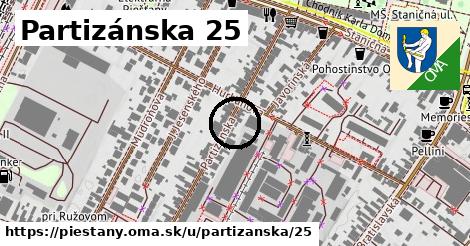 Partizánska 25, Piešťany