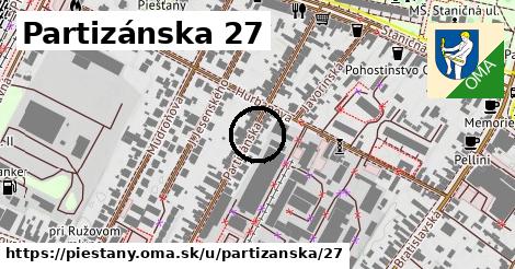 Partizánska 27, Piešťany