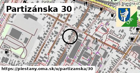 Partizánska 30, Piešťany