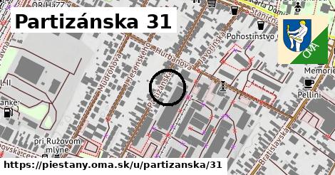 Partizánska 31, Piešťany