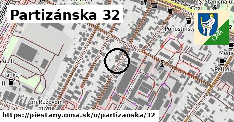 Partizánska 32, Piešťany