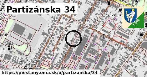 Partizánska 34, Piešťany