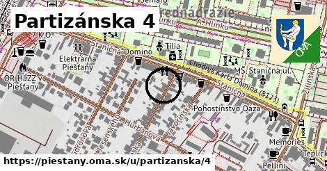 Partizánska 4, Piešťany