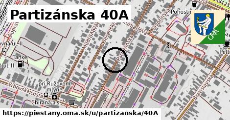 Partizánska 40A, Piešťany