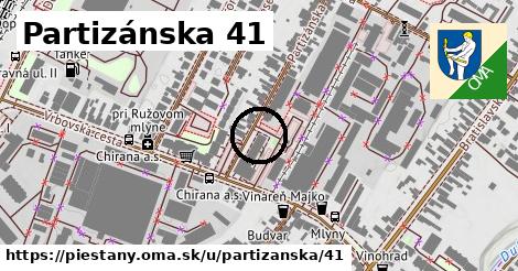 Partizánska 41, Piešťany