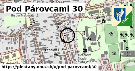 Pod Párovcami 30, Piešťany