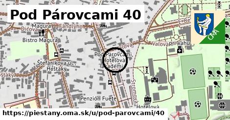 Pod Párovcami 40, Piešťany