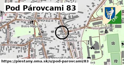 Pod Párovcami 83, Piešťany