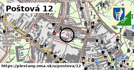 Poštová 12, Piešťany