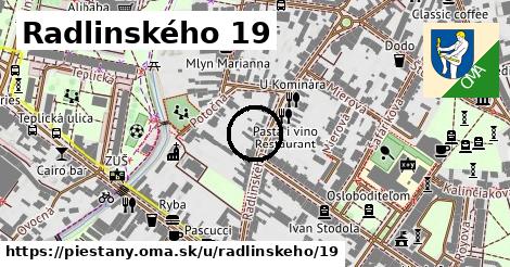 Radlinského 19, Piešťany