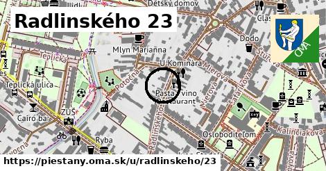 Radlinského 23, Piešťany