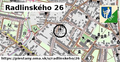 Radlinského 26, Piešťany