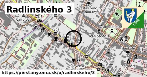 Radlinského 3, Piešťany