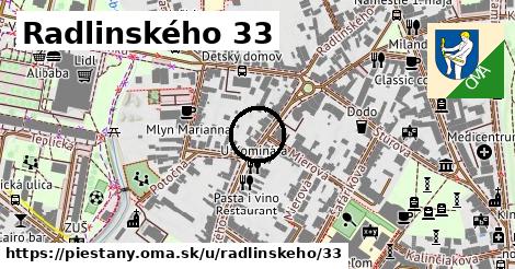 Radlinského 33, Piešťany