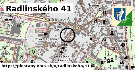 Radlinského 41, Piešťany