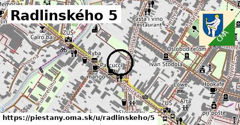 Radlinského 5, Piešťany