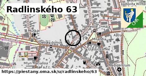 Radlinského 63, Piešťany