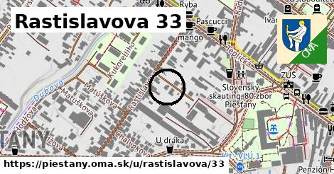 Rastislavova 33, Piešťany