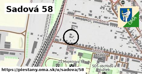 Sadová 58, Piešťany