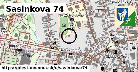 Sasinkova 74, Piešťany