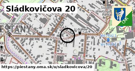 Sládkovičova 20, Piešťany