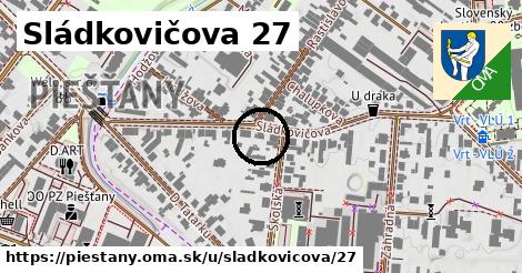 Sládkovičova 27, Piešťany