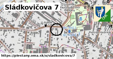 Sládkovičova 7, Piešťany