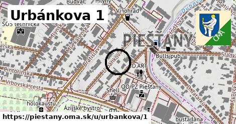 Urbánkova 1, Piešťany