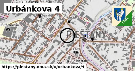 Urbánkova 4, Piešťany