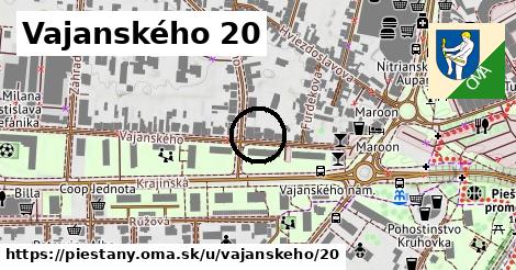 Vajanského 20, Piešťany