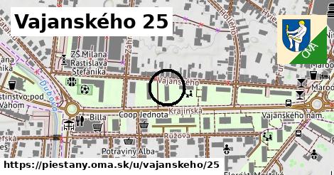 Vajanského 25, Piešťany