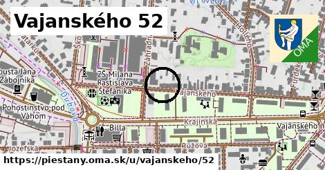 Vajanského 52, Piešťany