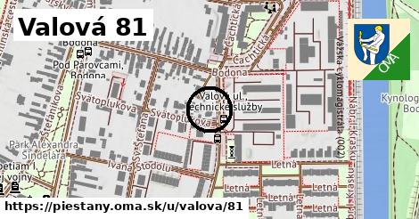 Valová 81, Piešťany