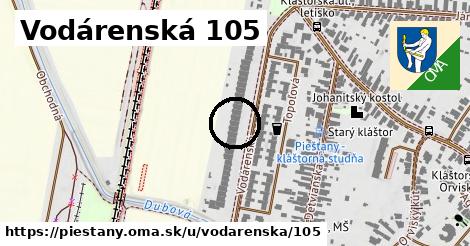 Vodárenská 105, Piešťany